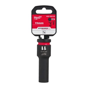 Cheie tubulara de impact 1/2" MILWAUKEE SHOCKWAVE™ IMPACT DUTY - lungi 11 mm L78mm - Img 2