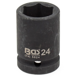 Cheie tubulara de impact, 24mm, 3/4" - Img 1