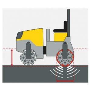 Cilindru vibro-compactor Wacker Neuson RD24 - 100 O DPF, 2525 kg, Kubota, 1000 mm - Img 5