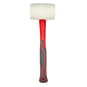 Ciocan cauciuc ENERGO IMPACT 900 g alb maner fibra - Img 2