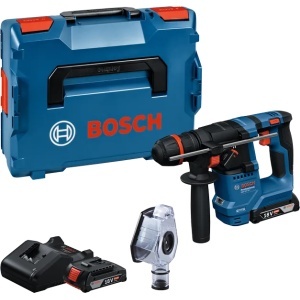 Ciocan rotopercutor cu acumulator ONECHUCK Bosch GBH 18V-18 X Professional, livrat cu 2 acumulatori 2Ah, incarcator, geanta