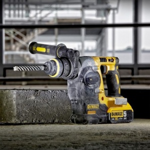 Ciocan rotopercutor Dewalt DCH274N, SDS Plus, 2.1 J, compatibil cu acumulator XR Li-Ion 18 V, doua mandrine interschimbabile - Img 3