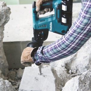 Ciocan rotopercutor Makita LXT 18V SDS-PLUS, 2,5J, fara acumulatori - Img 2