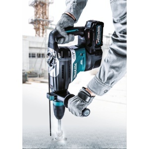 Ciocan rotopercutor Makita XGT, SDS-MAX, 8 J, livrat cu 2 acumulatori 40Vmax 4.0Ah - Img 4