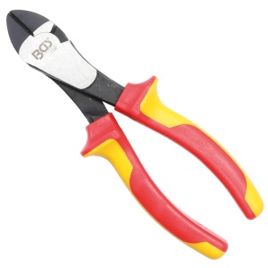 Cleste cu taietura laterala, izolat VDE, 180 mm - Img 1