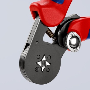Clește de sertizat ferule, cu autoreglaj, KNIPEX, capacitate 0,08 - 10 + 16 mm² - Img 5