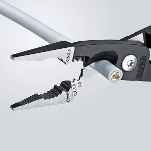 Cleste electrician cu 6 functii, KNIPEX, 200 mm - Img 4