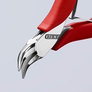 Cleste electronica, cioc indoit, KNIPEX, 115 mm - Img 2