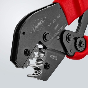 Cleste sertizat conectori izolati + neizolati, KNIPEX, 10 - 16 - 25 mm² - Img 5