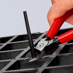 Cleste sfic pentru taiat plastic, KNIPEX, 140 mm - Img 5