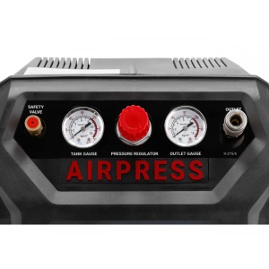 Compresor de aer cu piston, fara ulei - Blue Series 1.1kW, 215 L/min, 8 bari - Rezervor 6 Litri - AirPress-H215/6-36943 - Img 3