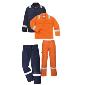 Costum haine de lucru ignifuge 350 gr, jacheta + pantalon talie