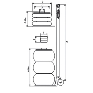 CP88 series - Balloon Jacks