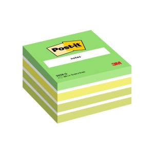 Cub notițe adezive 76 x 76 mm 450 file cub Post-it, 100% PEFC SGSCH-PEFC-COC-110078 - Img 2