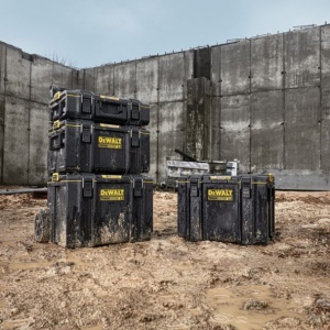 Cutie depozitare Dewalt DWST83342-1, TOUGHSYSTEM 2.0, DS 400, 550 x 336 x 408 mm, 55 L - Img 6