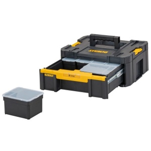 Cutie organizator cu 1 sertar Dewalt DWST1-70705, TSTAK III, 430 x 315 x 180 mm, 9 L - Img 4