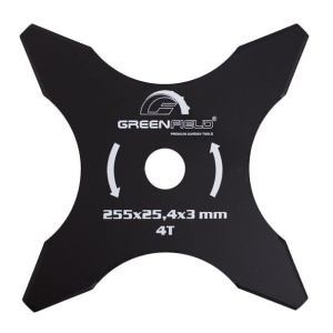 Cutit cu 4 dinti Greenfield GA-DISC_4T_3 mm, 255x3x25.4 mm