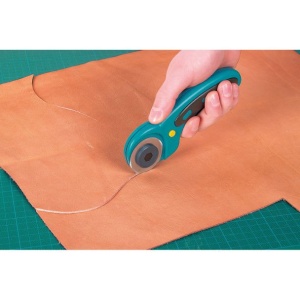 Cutit cu lama rotunda Wolfcraft 4152000, pentru piele, hartie, tesaturi sau altele - Img 2