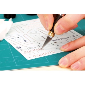 Cutit de precizie Wolfcraft 4195000, cu maner antiderapant pentru o prindere mai sigura - Img 4