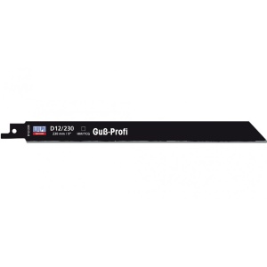 D 12/230 Panza HM/T.C.T. pentru fierastrau sabie pentru materiale de constructii / 2 bucati, DIM 230 x 19 x 1.05 mm