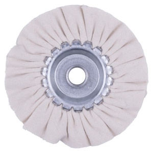 Disc de lustruit din pasla Wolfcraft 2132000, gaurire 10 mm, 85x10 mm - Img 2