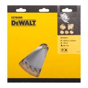 Disc Dewalt DT4031 pentru fierastrau circular, D 184x16x2.6 mm, 28 dinti, pentru taiere universala, seria Extreme - Img 2