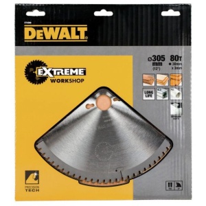 Disc Dewalt DT4288 pentru fierastrau circular, D 305x30x3.0 mm, 80 dinti, pentru taiere aluminiu, seria Extreme - Img 2