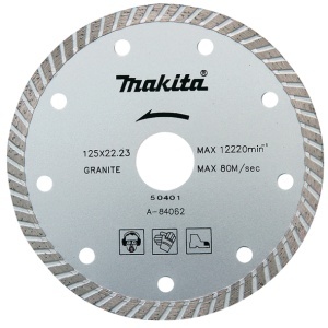 DISC DIAMANTAT 125MM GRANIT BETON MARMURĂ S.ONDULAT