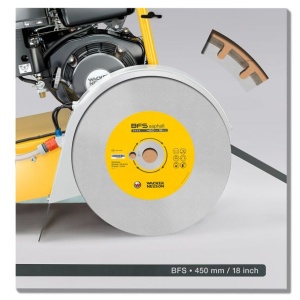 Disc diamantat pentru asfalt Wacker Neuson BFS ASFALT 450, 450x25.4x12 mm - Img 3