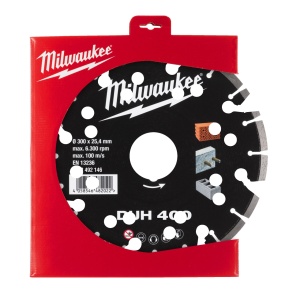 Disc diamantat profesional DUH 400mm, interior 25.4 mm, performanțe excelente de debitare în materiale dure precum betonul armat, blocurile de pavaj și produsele de zidărie - Img 3