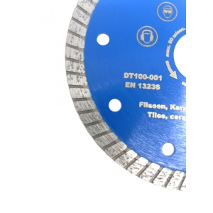Disc DiamantatExpert pt. Gresie ft. dura, Portelan dur, Granit- Turbo 115x22.2 (mm) Super Premium - DXDH.3957.115.22 - Img 4