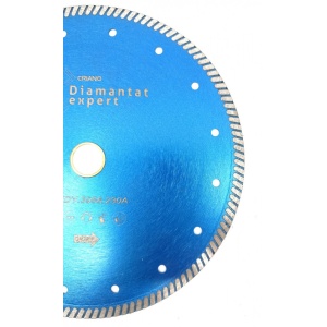 Disc DiamantatExpert pt. Gresie ft. dura portelanata, Granit - Turbo 250x25.4 (mm) Premium - DXDY.3956.250 - Img 2
