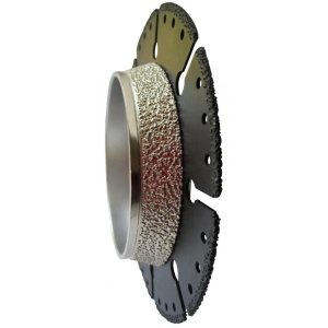 Disc DiamantatExpert pt. taiere si sanfrenare tevi de plastic 125x22.2 (mm) Super Premium - DXDH.9107.125.TA - Img 2