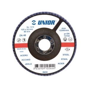 Disc pentru slefuit Unior 115-ZA120