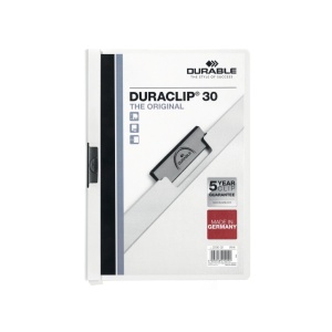 Dosar din PVC cu clemă metalică Duraclip Original 30 Durable - Img 6