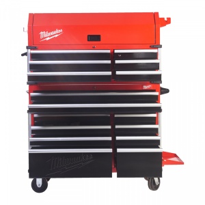 Dulap de scule mobil, cu 10 sertare, metalic, 117 cm - Img 3