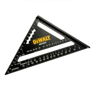 Echer tamplarie Dewalt DWHT25227-0, 180 mm, sistem metric, aluminiu - Img 2