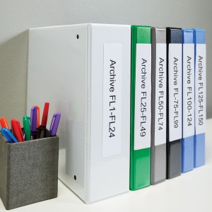 Etichete biblioraft 50 mm 38 x 190 mm DYMO LabelWriter LW 99018 S0722470 - Img 2