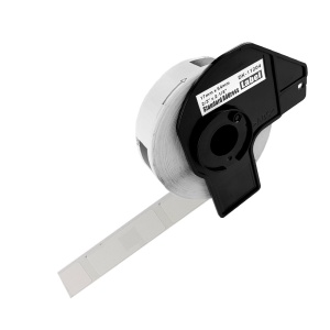 Etichete DK-11204 albe 17 x 54mm suport plastic inclus compatibile Brother DK-11204 DK11204 - Img 1