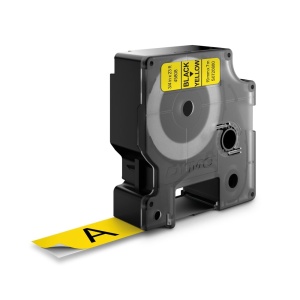 Etichete standard 19mm x 7m negru galben DYMO LabelManager D1 S0720880 45808