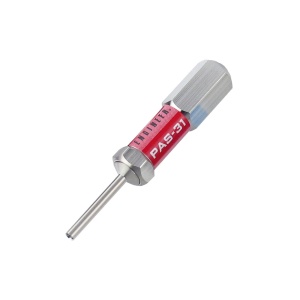 Extractor conectori si prize Engineer PAS-31, cu arc interior, O interior 2.1 mm, O exterior 2.7 mm, lungime 62 mm, inel recunoastere rosu, otel inox