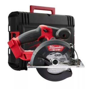 Fierastrau circular taiat metal Milwaukee FUEL M18 FMCS-0X, adancime taiere 57 mm, livrat fara acumulatori, cu valiza