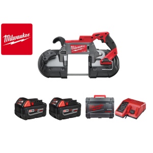 Fierăstrău cu bandă pentru tăieri adânci M18 FUEL™ M18 CBS125-502C ( KIT: 2 x M18 B5 Acumulator, M12-18 FC Încarcător, Kitbox) - Img 1