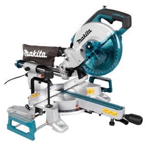 Fierastrau cu glisare pentru taieri drepte Makita, inclinate si in unghi, 216 mm, 1.200 W - Img 1