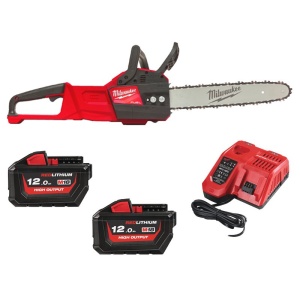 Fierăstrău cu lanț 35 cm M18 FUEL™ M18 FCHS35-122, echipata cu 2 baterii, incarcator, valiza - Img 1