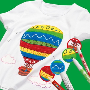 Fineliner Carioca Fabric 10/set - Img 3
