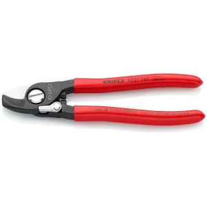 Foarfeca de taiat cablu, cu arc, KNIPEX, 165 mm