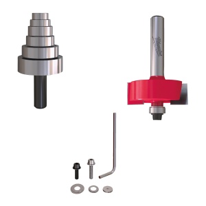 Freza pentru caneluri si faltuire Milwaukee S8, 34,9/0-12,7mm - Img 1