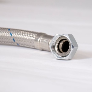 Furtun flexibil antivibrant cu manta aluminiu Wasserkonig 07070350T, 50 cm - Img 3
