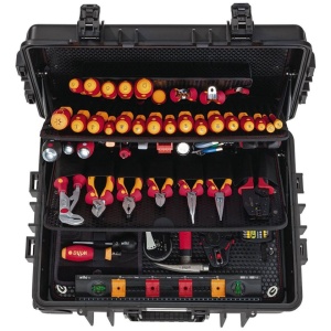 Geanta cu scule izolate la 1000V, WIHA, Competence XXL II, 115 piese - Img 2